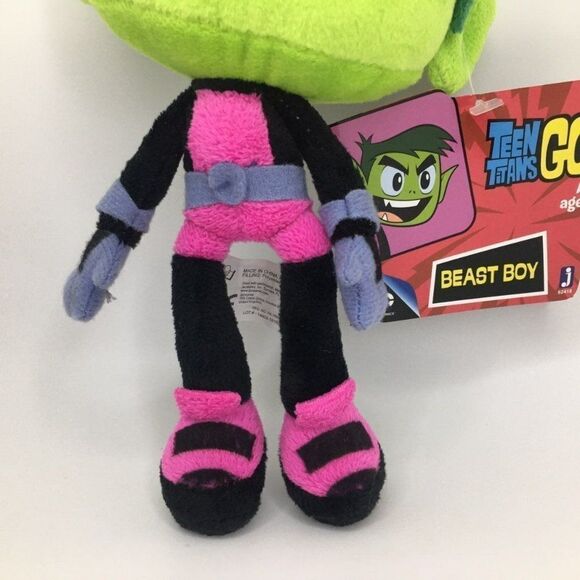 Teen Titans Go! Beast Boy 7" Plush - Picture 3 of 7